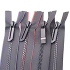 Zipper Factory Direct Sale Clothing Bag Accessories Fashion Design Puller Zipper Open End Zipper Waterproof Resin Zipper