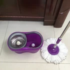 Cleaning Product Household Cleaning Product 360 Microfiber Rotating Spin Squeeze Flat Floor Cleaning Bucket Mops Set