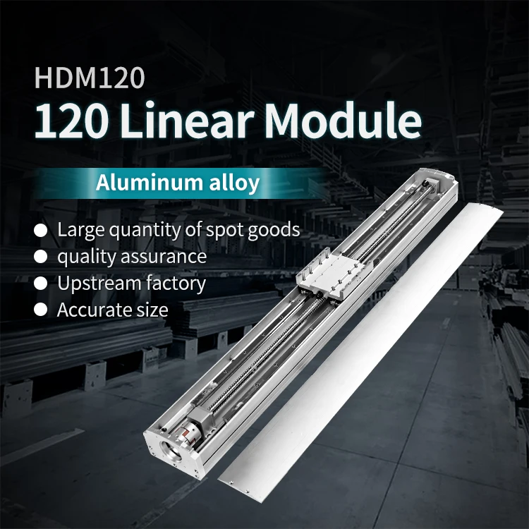 120 Semi Enclosed Linear Module XYZ Three-axis High-precision High-speed Slider Slide Table Automated Robotic Arm factory