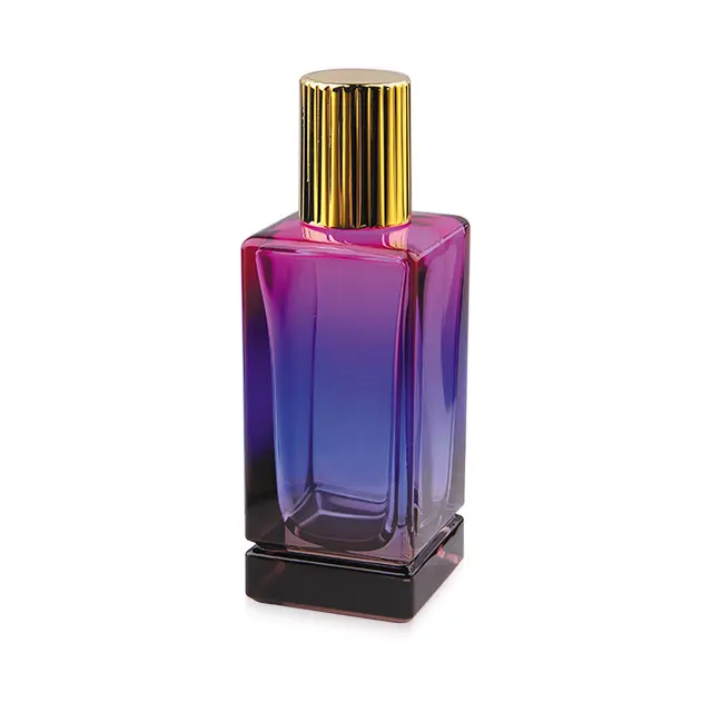 color elegant multicolor painting wholesale custom 50ml perfume glass bottles