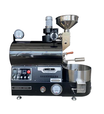 Commercial Wood Fired Tostadora De Cafe Electric Industrial Home Coffee Bean Roasting Roaster 1kg Machine