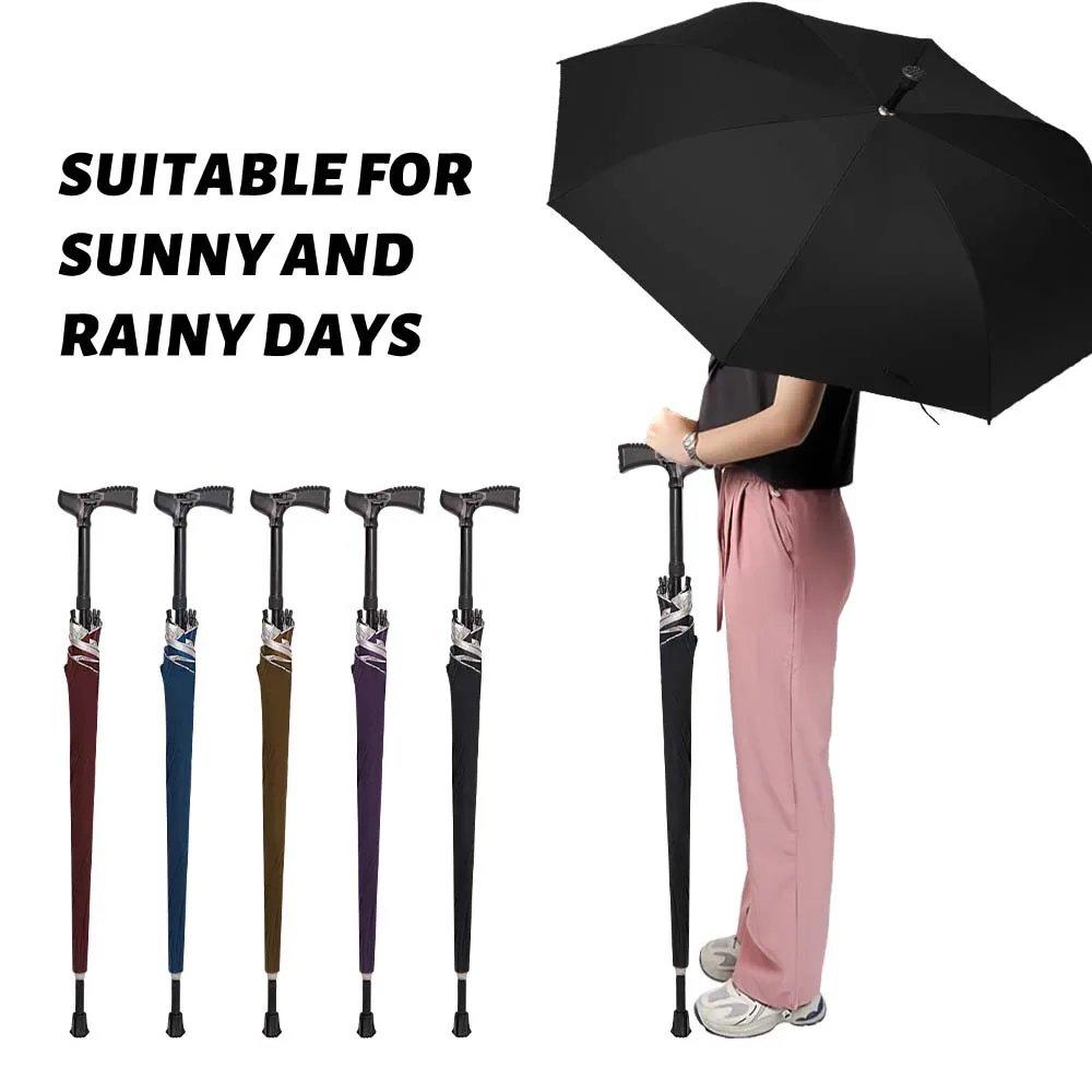 Windproof Sun Customized Crutch Hot-Sale Sunshade Summer Waterproof Chinese Luxury Umbrella With Logo