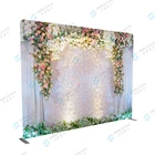 Wedding Wedding Party Wedding Party Usage Aluminum Tube Tension Fabric Stage Backdrop