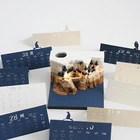 Sweetmade Customized Dream Castle Led Light Checklist Note Pad Luxury Giveaways 3D Memo Pad For Office Supplies