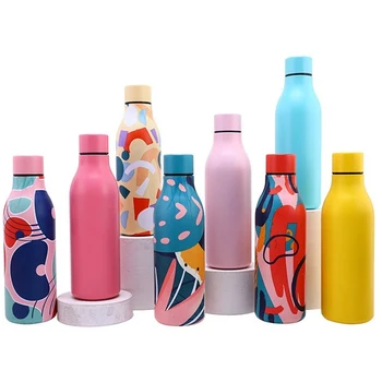 good service Fitness Sport Water Bottle 550ml Double Wall Vacuum Insulated Stainless Steel Water Bottles Water Bottle