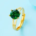 Bezel Setting Rings Markdown Sale Yellow Color Bezel Setting Inlay Technology Silicone Jewelry Main Material Rings