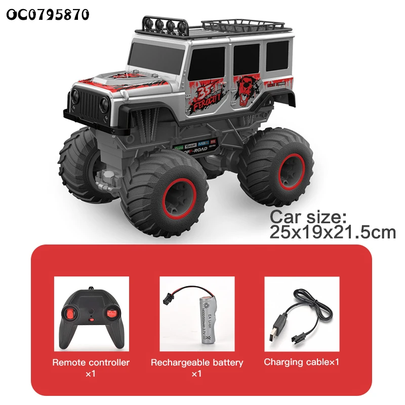 High speed off-road remote control car toy 1:16 kit with remote