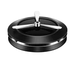 Solar Fan Design Black Plastic Luxury Car Air Refresher Car Freshener Used In Room Car Air Freshener