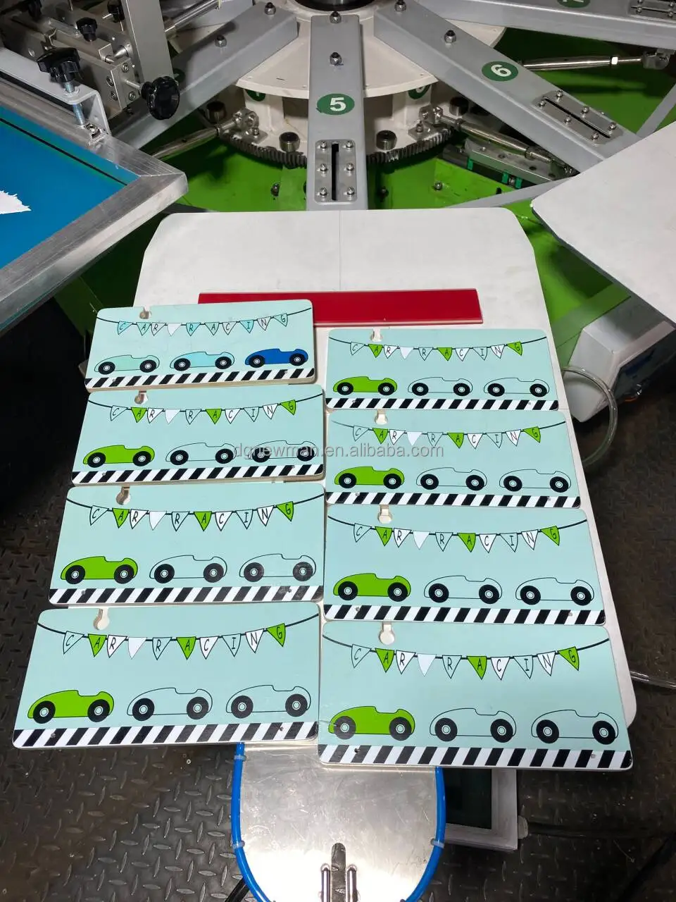 product factory hot sale full kits 8 color automatic t shirt silk screen printing machine for textile garment clothes bag press printing-21