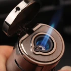 Torch China Professional Manufacture Logo New Windproof Cigar Torch Lighter