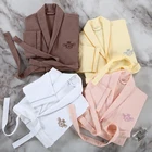 Sleepwear Popular Amazing Quality Bathrobe Hotel And Home Embroidered Sleepwear For Men Women