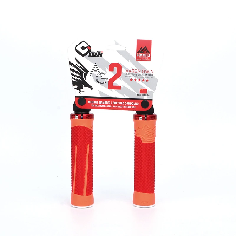ODI AG2 22.2mm Universal Soft Anti-Skid Bicycle Handlebar Grips MTB and Road Bike Handle Grips for BMX Use