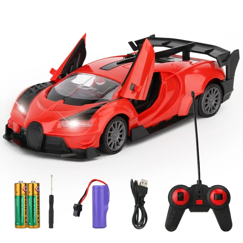 MB1 Children's Toys For Boys Kids Birthday Gifts Sports Vehicle Radio Control Toys Charging Can Open the Door Remote Control Car