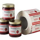 Adhesive Sticker Custom Waterproof Adhesive Canned Food Sticker Label Printing