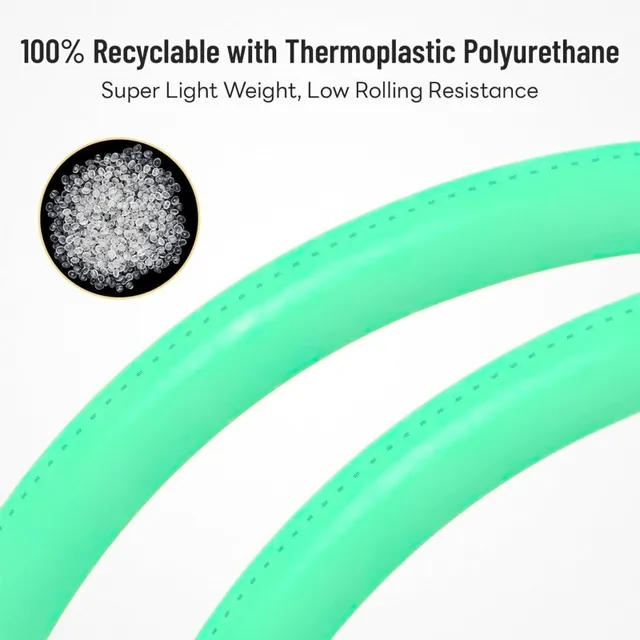 TPU Bike Inner Tube Leak-Proof Wear Resistant Heat Resistant Tube for Ultra Light Requirement Multi-Colors Optional