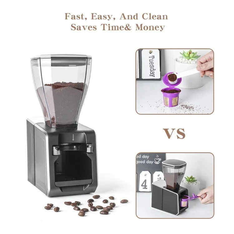 Coffee Filling Machine K-Cup Reusable Semi-automatic Matching Storage Filling Machine Equipment