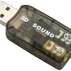3D External Drive-Free USB Sound Card 5.1 Channel USB Audio Adapter With 3.5mm Audio Jacks