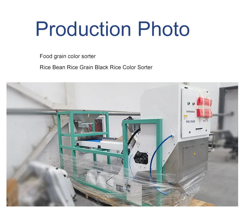 Cardamom Colour Sorting Machine Belt Olive Chilies Optical Bean Color Sorter Machine for Minerals details