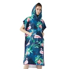 Beach Hot Sale Adults Hooded Poncho New Design Beach Towel Surf Poncho In Summer