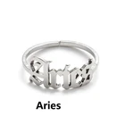 Silver High Quality Durable Using Various 12 Sliver Silver Constellation Custom Ring