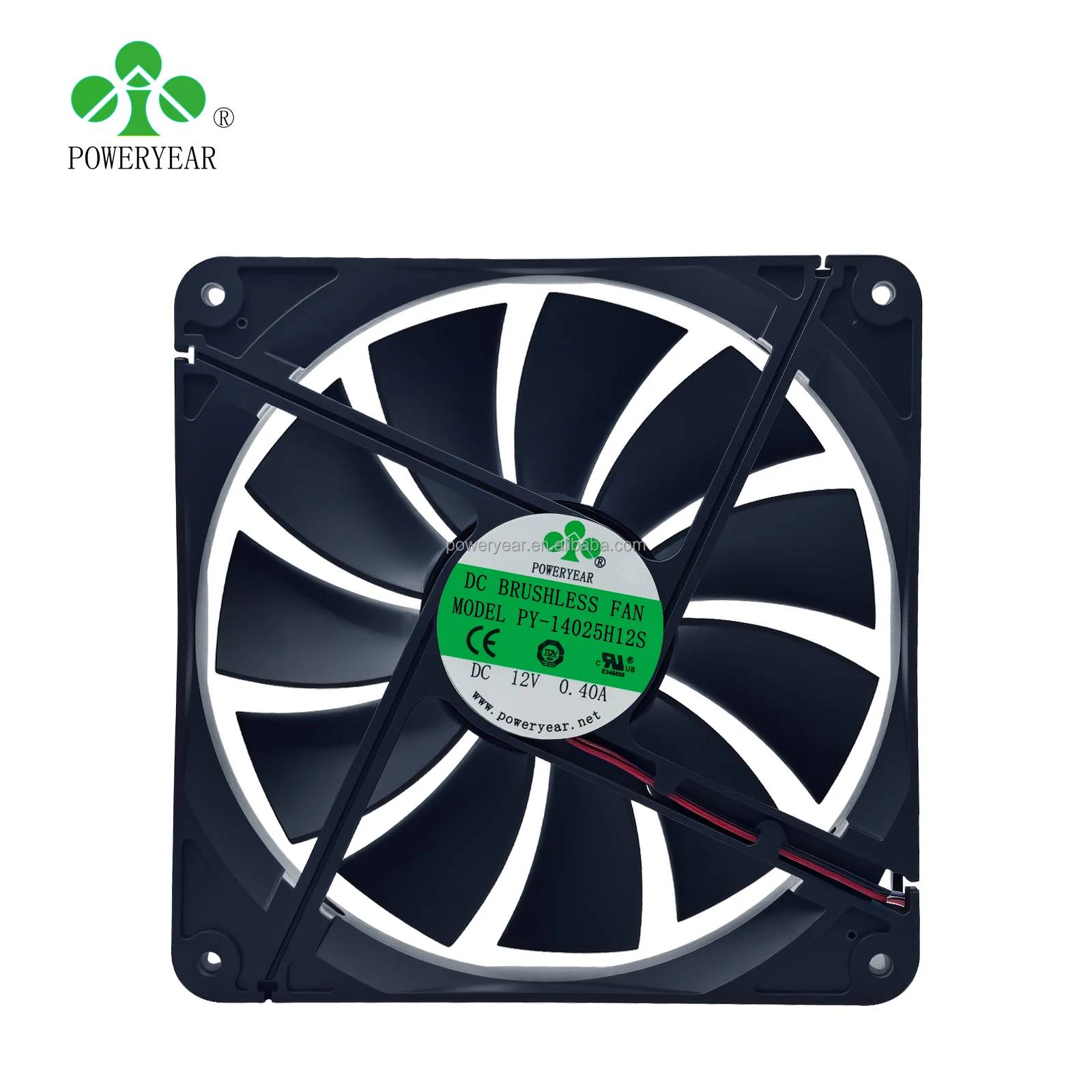 Incubator Cooling Fan, 14025, 140x140mm, Waterproof, Brushless - detail 4