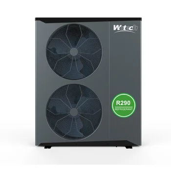 Wotech 220V 20kw Air to Water Heat Pump Monoblock R290 A+++/A++ Euro Standard DHW heatpump for household heating