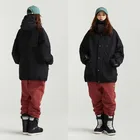 Designer Suit Jacket High Quality Professional Fashionable Designer Black Ski Snow Suit Jacket Women Men