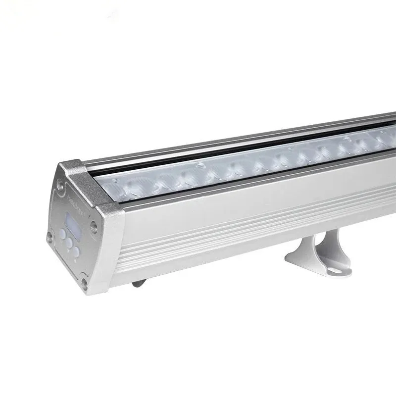 72W RGB+CCT LED Wall Washer Light Outdoor DC24V Waterproof DMX512 RDM Color Changing Party Stage Light RGBW Linear Bar Light