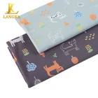 Cotton Print Clothes Dyeing Printed Langka 100% Cotton Eco-friendly Print Fabric For Babies Kids Clothes
