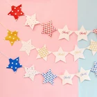 Birthday Banners Banner Colorful Star Shape Celebration Birthday Banners Bunting Flag Happy Birthday Banner