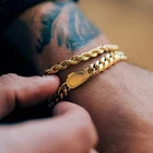 Chain Bracelet Gemnel Hot Selling Men Fashion Jewelry 5mm Twisted Rope Chain Bracelet For Men And Women