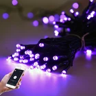 Light Tuya Smart Music Rhythm 200 LED Curtain Smart String Light With Timer