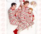 Family Wholesale Kids Christmas Pajamas Children Sleepwear Christmas Pajamas Family Set