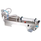 Liquid Filling Horizontal Pneumatic Small Factory Price G1WY 10-100ML Single Head Liquid Juice Milk Oil Filling Machine