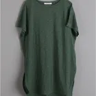 2021 Ladies Fashion Simple Round T-Shirt Attendance Comfortable And Breathable Top