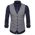 Vest Suit V-neck High Quality Workwear Safety Vest Suit Direct From Factory