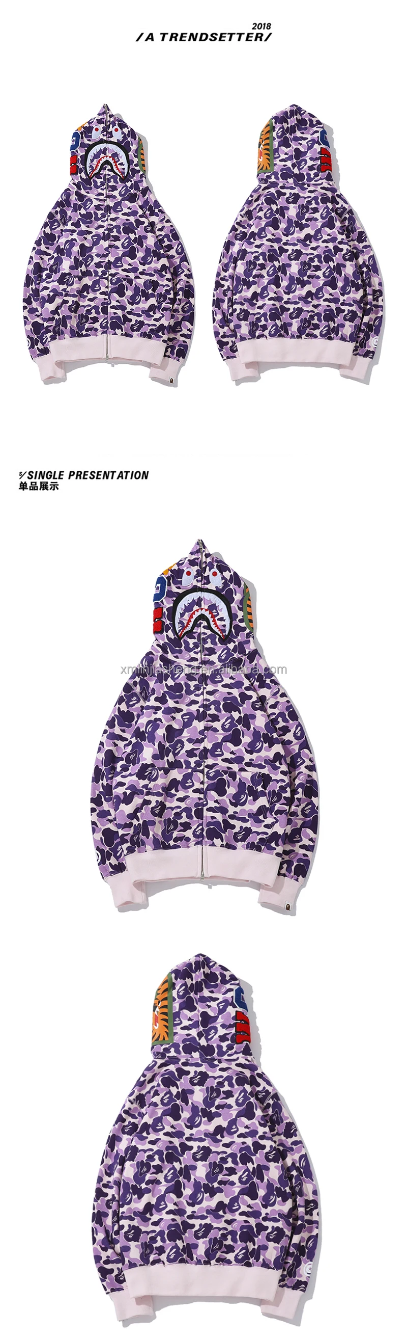 bape moletom com capuz light blue