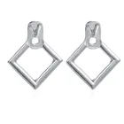 Silver Studs Set Wholesale Korean Silver Accessories Diamond Ear Studs Set Jewelry