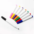 12 Colours Painted Plastic Erasable Whiteboard Pen Kids Promotional Gift Mini Multicolor Marker Pen Set