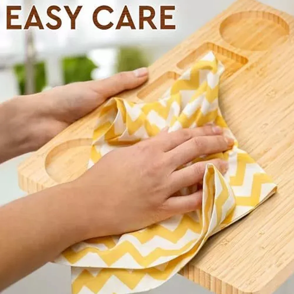 product premium kitchen comfort edition gift set bamboo cheese board and chopping blocks for party-11