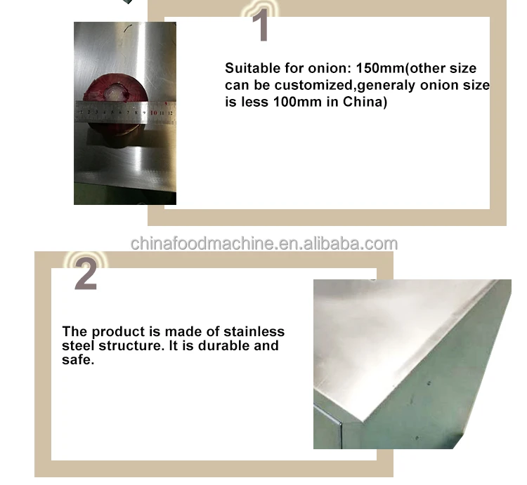 New Design Dry Small Onion Shallot Peeling Cutting Machine Red Onion Peel Machine factory
