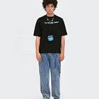 T-shirt T-shirts INF Custom Made T-Shirt Men's Clothing Loose O-Neck T-Shirts Wholesale Summer With Mens