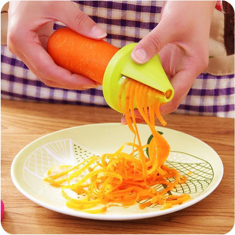 A2883  Kitchen Tools Grater Cutting  Gadget Shredder Rotate Cut Machine Carrot Vegetable Chopper Multi Function Slicer