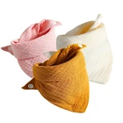 Cotton Baby Bibs Cotton Muslin Baby Bib Top Quality Cotton Muslin Baby Bibs Baby Triangle Saliva Towel