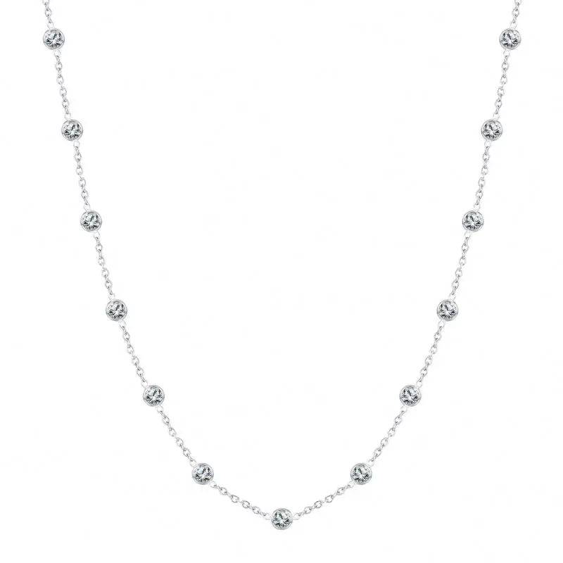 2020 Charming New Design 	Diamond Necklace