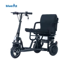 Electric Foldable Sightseeing Go Out For Leisure Mobility EScooter Open Passenger Electric Tricycle