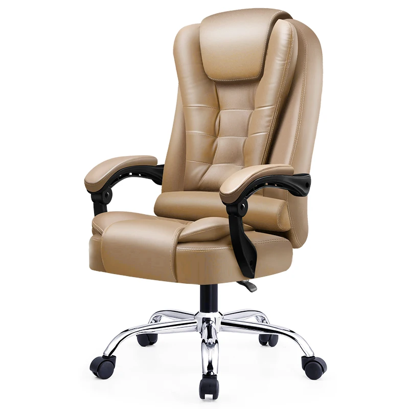 Luxury Boss Leather Ergonomic Massage Revolving Recliner Swivel Office Chair Executive Leather
