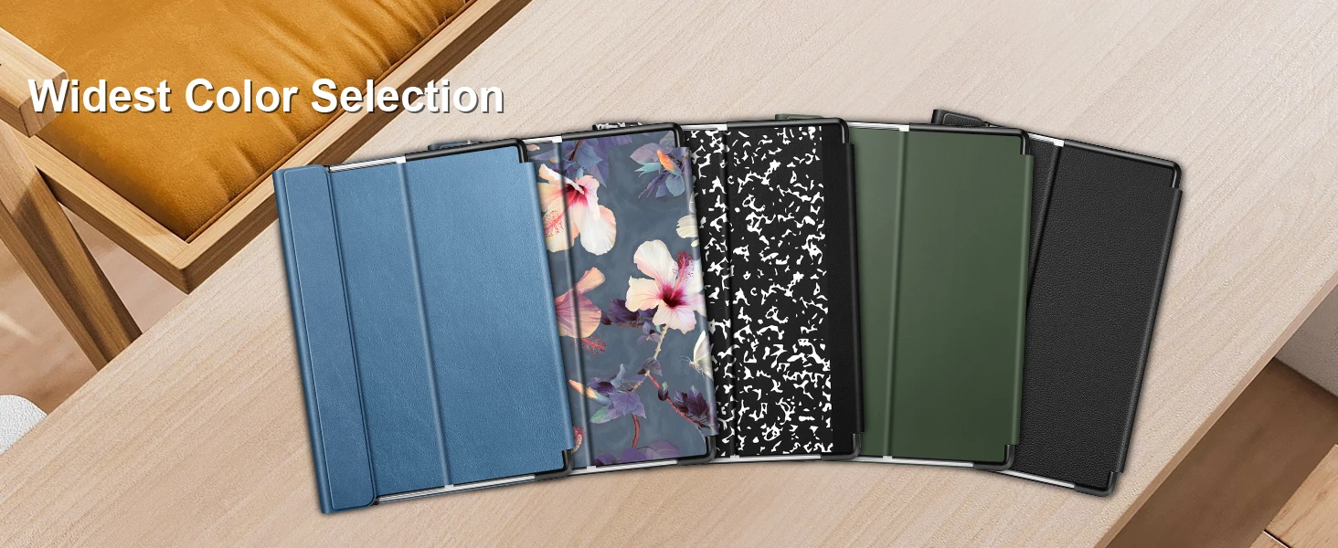 9 multiple angle viewing hard shell portfolio cover compatible type cover-4