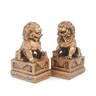Mini size Foo Placement 2019 Statue Fu Dog Home Decoration