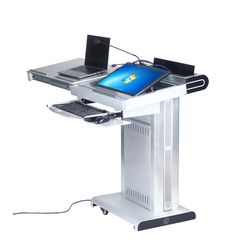 podium with lcd screen manufacturer